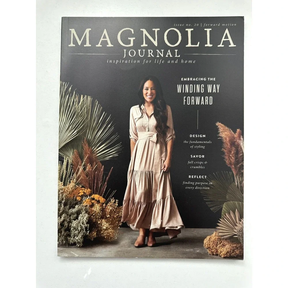 Magnolia Journal Magazine Lot of 3 Issues 18 20 21 Spring Fall Winter 2021
